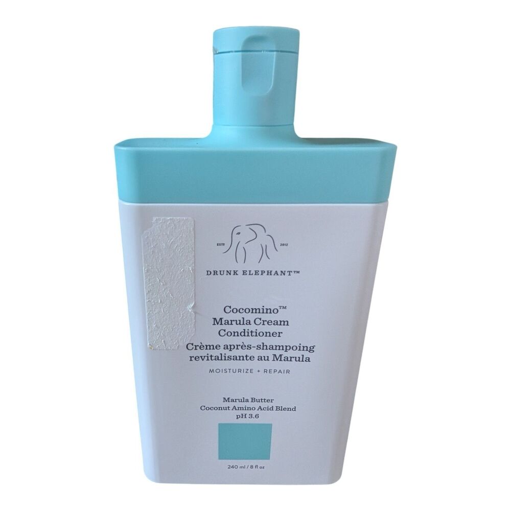 Drunk Elephant Cocomino Marula Cream Conditioner 8 fl oz Fragrance-Free New
